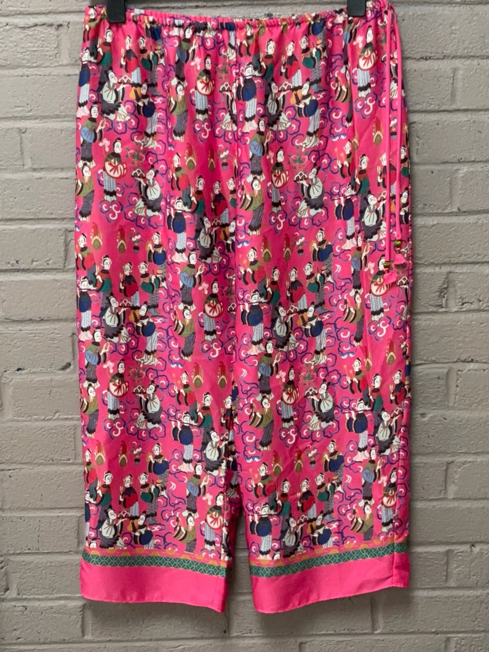 Josie  Geshia print  pajama / lounge pants M
